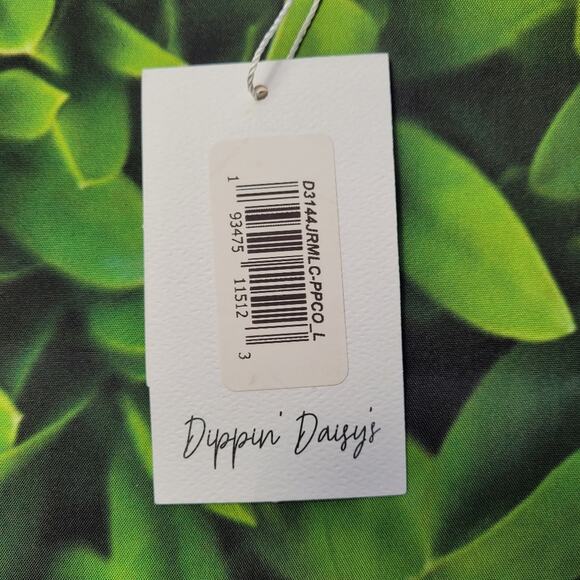 NWT Dippin' Daisy's Reversible Nocturnal Plaid Bikini Bottom size Large - Picture 11 of 16